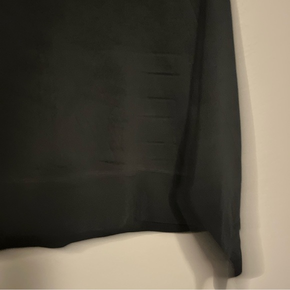 Nike Black Versa Crewneck Sweatshirt Oversized W/Side Slits Size Large - Picture 10 of 10